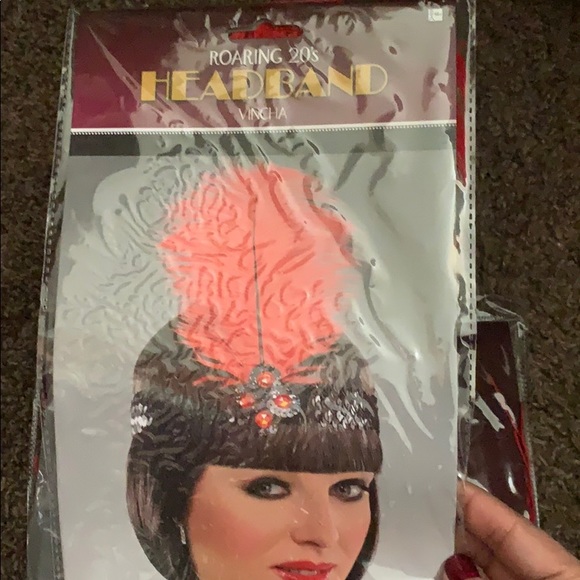 Red flapper dress one size - Picture 3 of 4